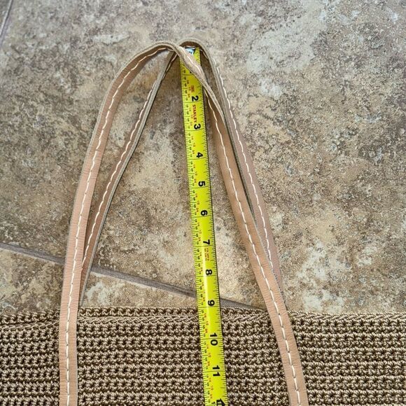 Vintage century rafftia/straw XL tote bag - Picture 4 of 10